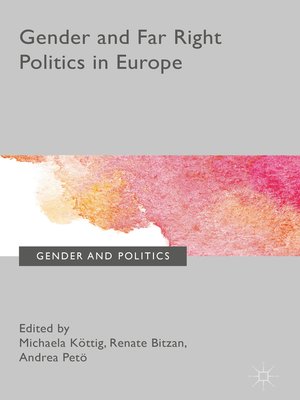 cover image of Gender and Far Right Politics in Europe